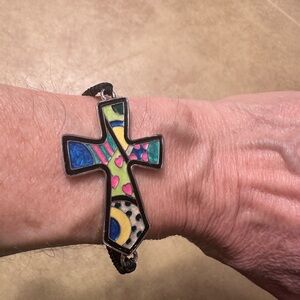 Cross Bracelet (Adjustable)